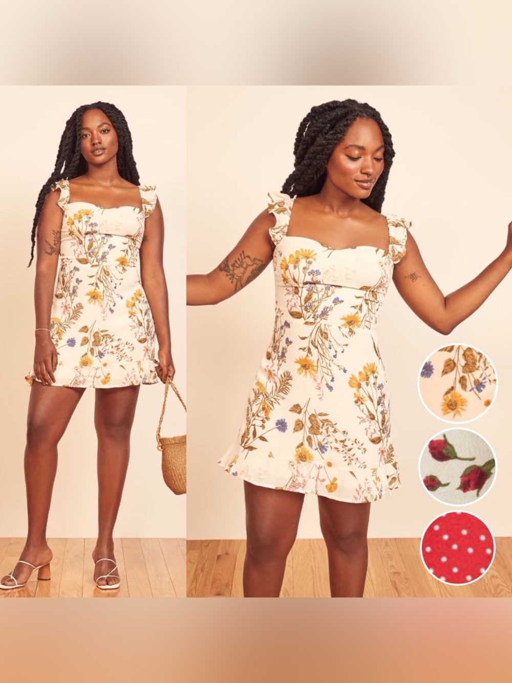 Reformation Binx Mini Dress - Picture 4 of 13